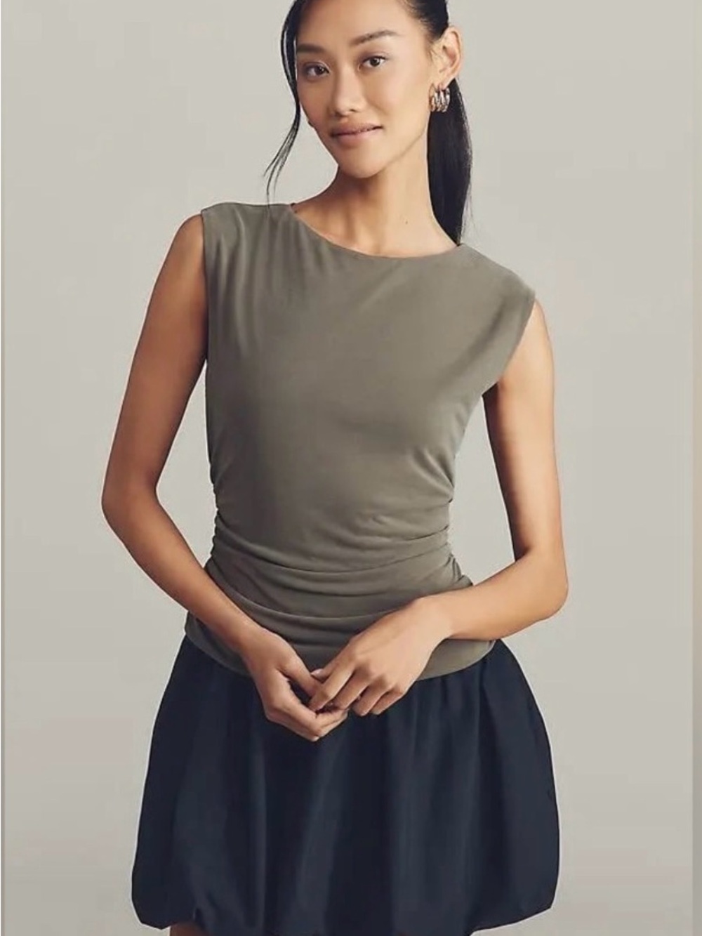 By Anthropologie Bubble Twofer Mini Dress